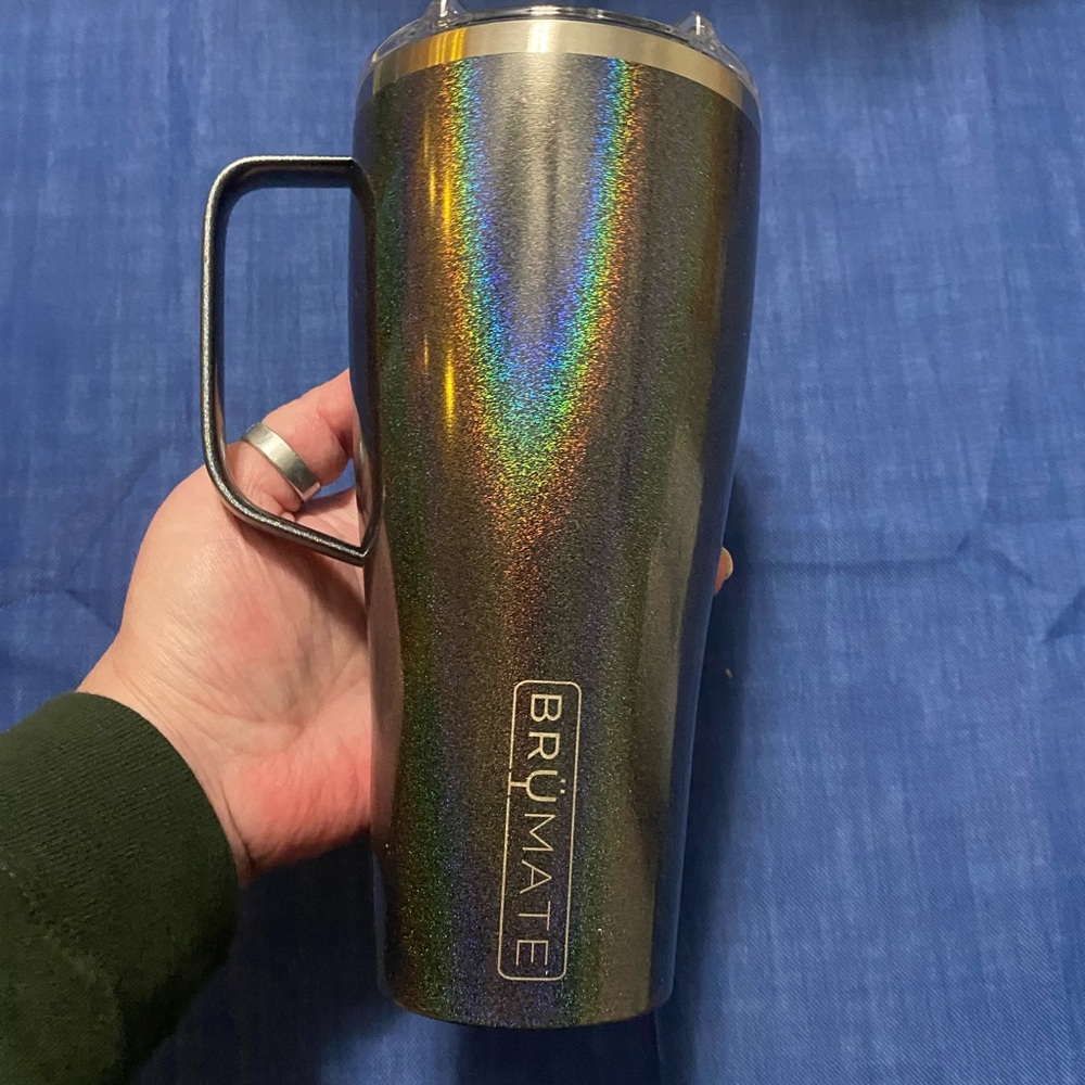 BrüMate Glitter Charcoal 16oz Toddy